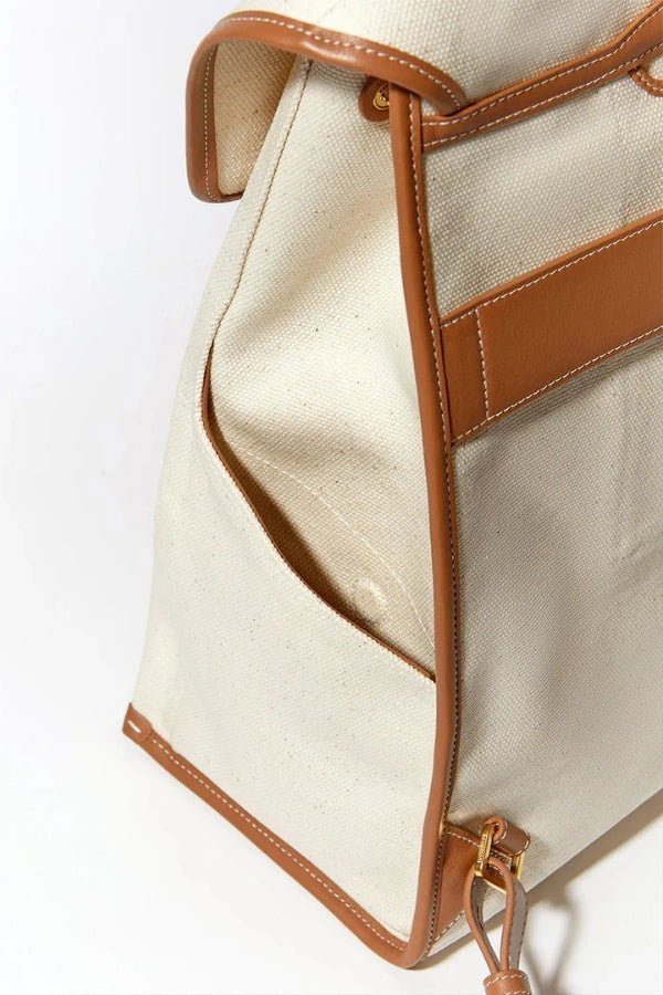 Aki - Large Travel Backpack with 16 Laptop Compartment & Leather Accents 5