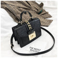 Audrey - Elegant Vegan Leather Handbag with Gold Accents for Women 0