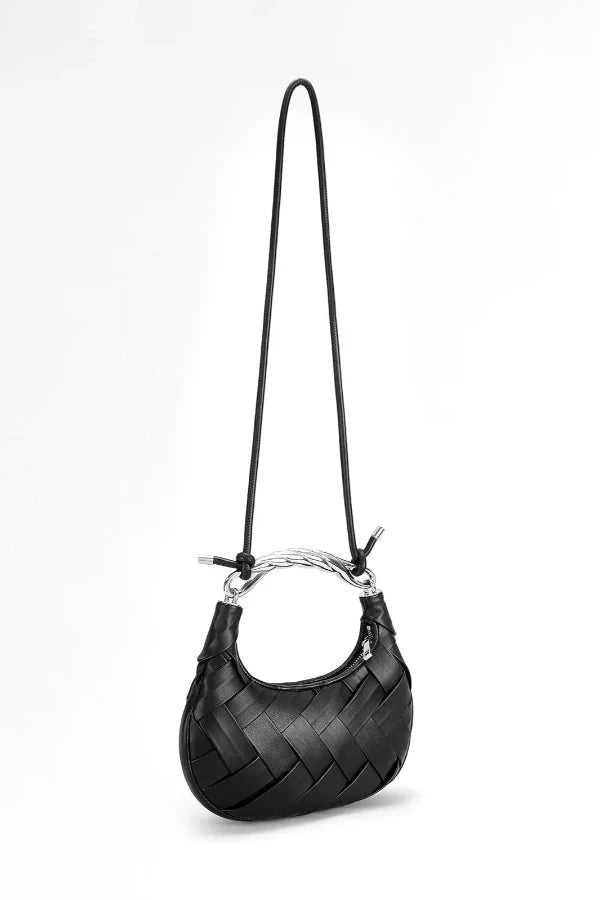 Aura - Stylish Braided Handbag with Unique Texture & Spacious Interior 2