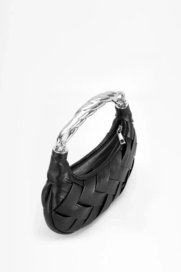 Aura - Stylish Braided Handbag with Unique Texture & Spacious Interior 3
