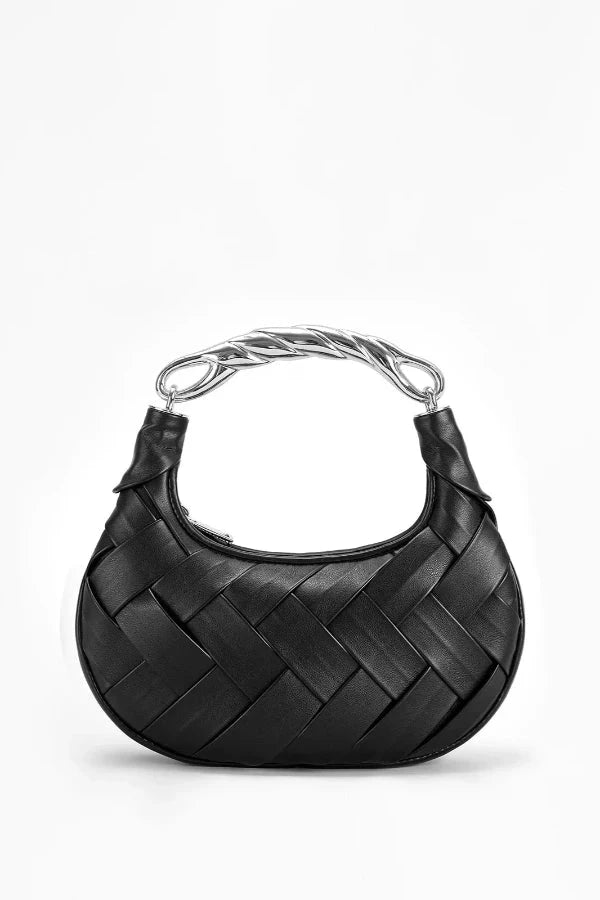 Aura - Stylish Braided Handbag with Unique Texture & Spacious Interior 5
