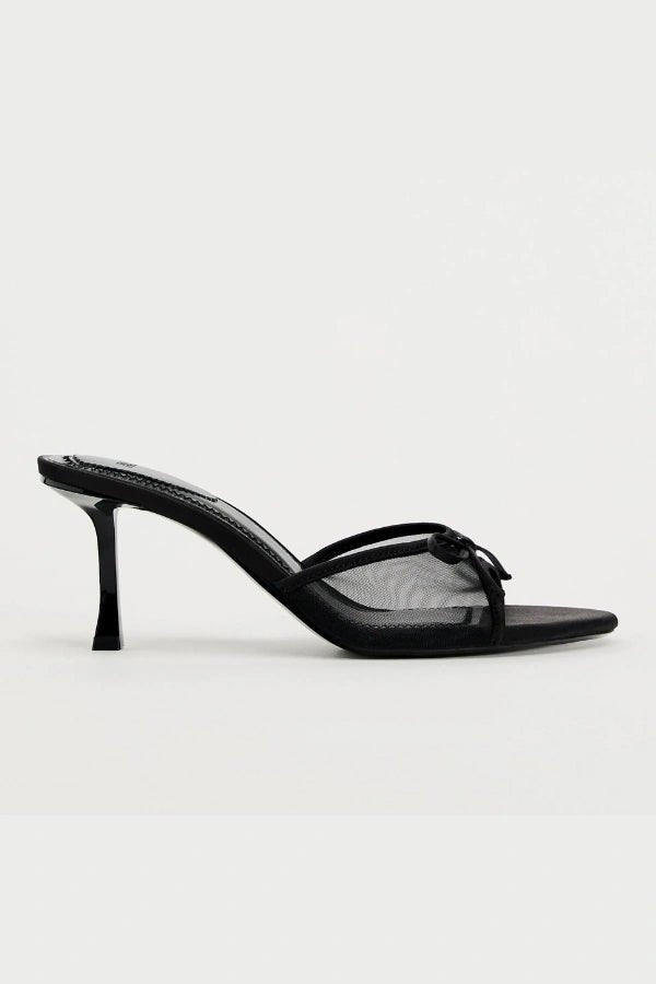 Blaise Chic - Stylish Slip-On High Heels with Breathable Mesh Panel 2