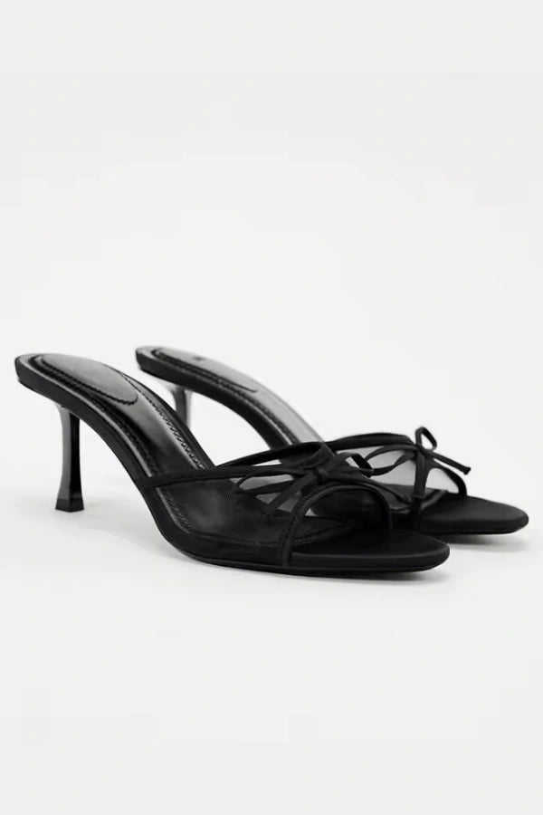 Blaise Chic - Stylish Slip-On High Heels with Breathable Mesh Panel 6