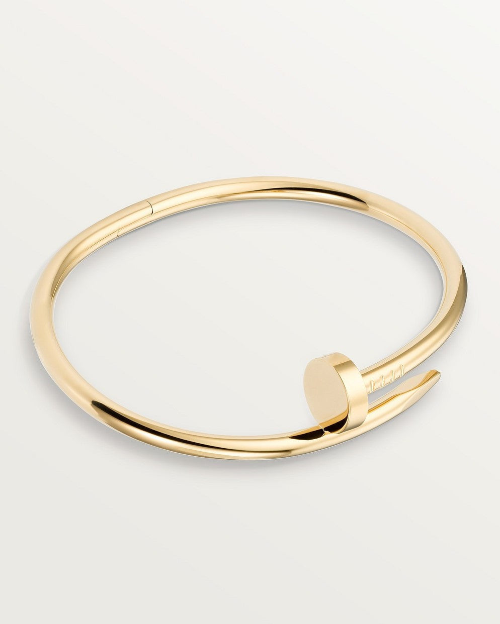 Bold Gold Screw Bracelet - Edgy Stainless Steel Accessory 0