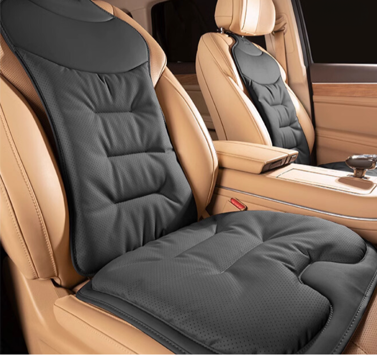 Car Seat Cushion with Lumbar Support in Breathable Foam for Driving 0