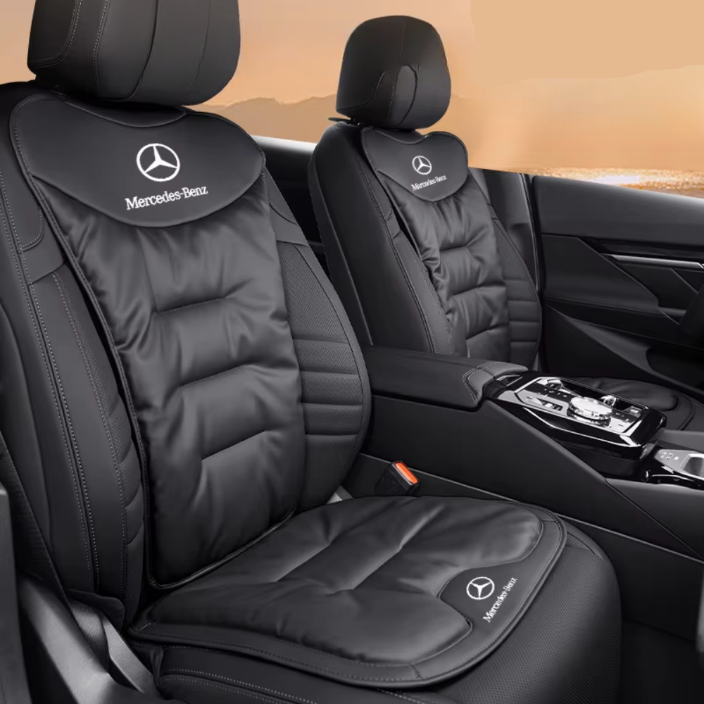 Car Seat Cushion with Lumbar Support in Breathable Foam for Driving 1