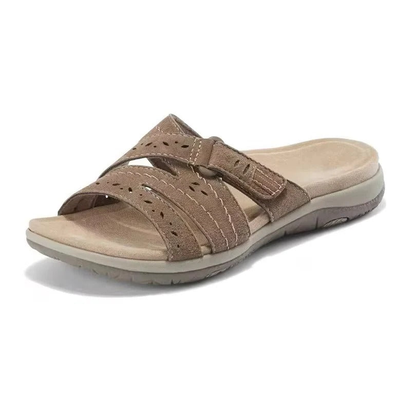 ComfortFit - Women's Adjustable Summer Sandals with Cushioned Footbed 4