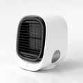Compact Air Cooler and Humidifier with USB Power and LED Light 0