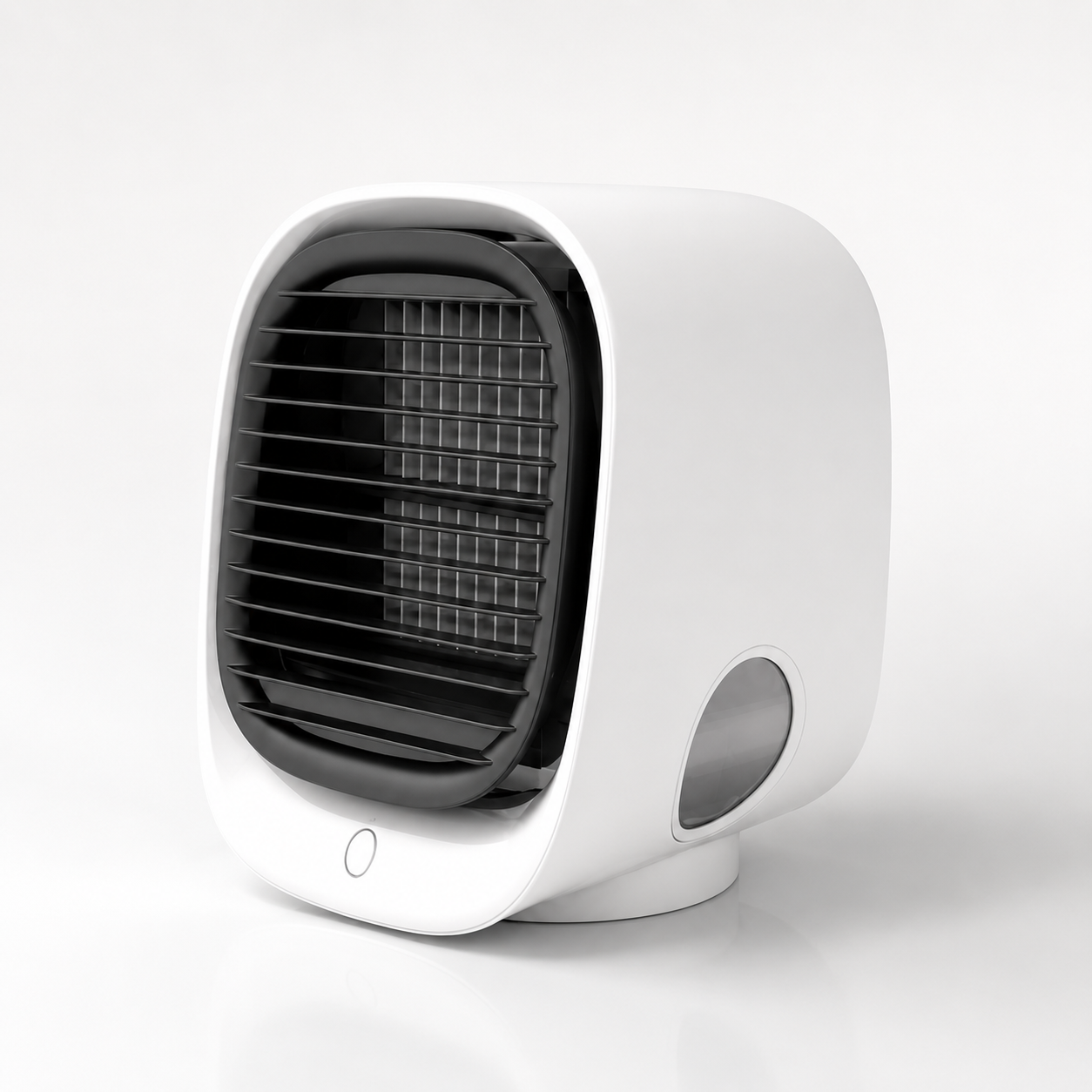 Compact Air Cooler and Humidifier with USB Power and LED Light 0