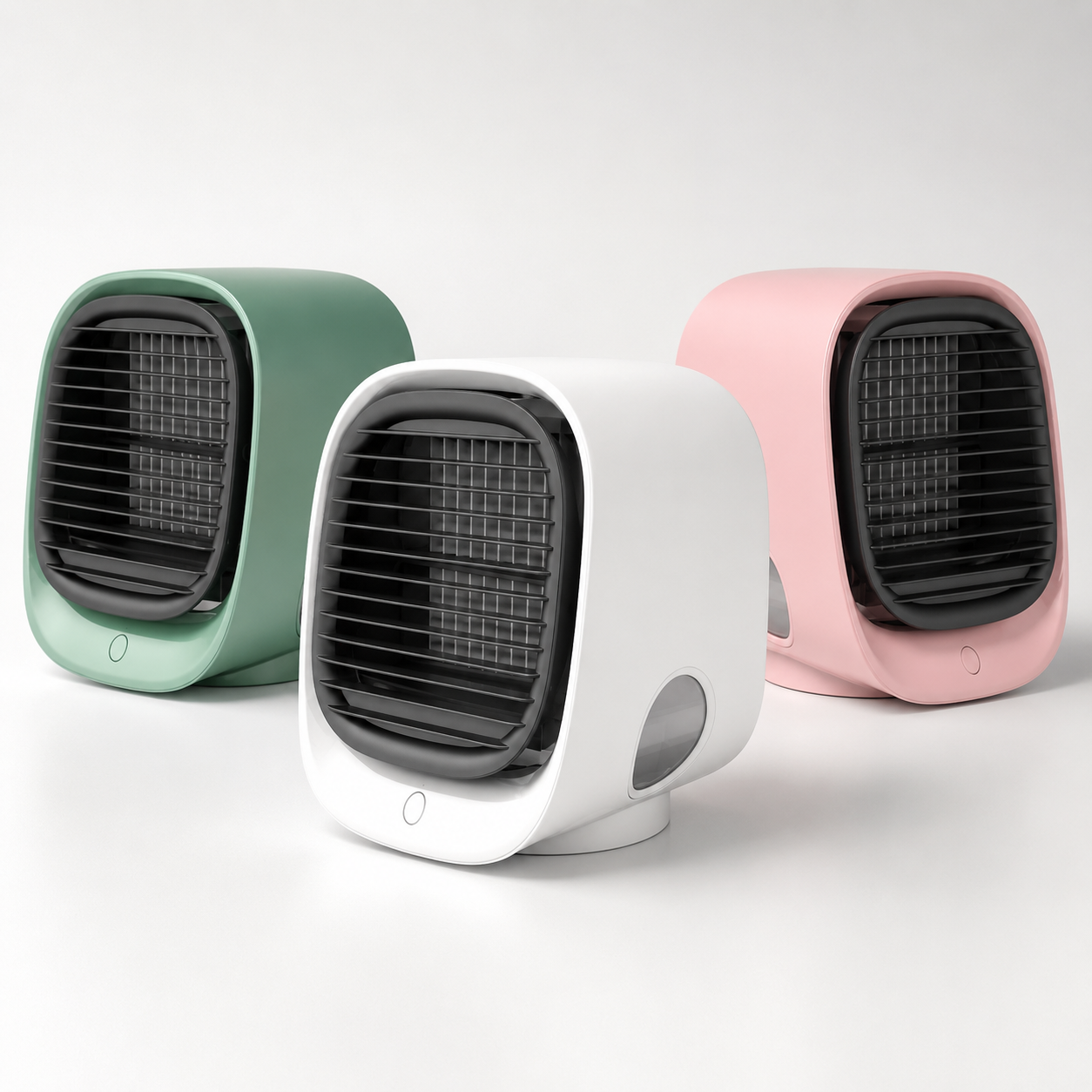 Compact Air Cooler and Humidifier with USB Power and LED Light 3