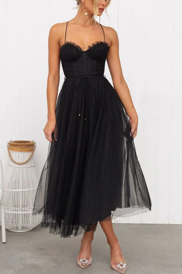 Elegant Flowing Maxi Dress for Women - Timeless Formal Summer Style 2