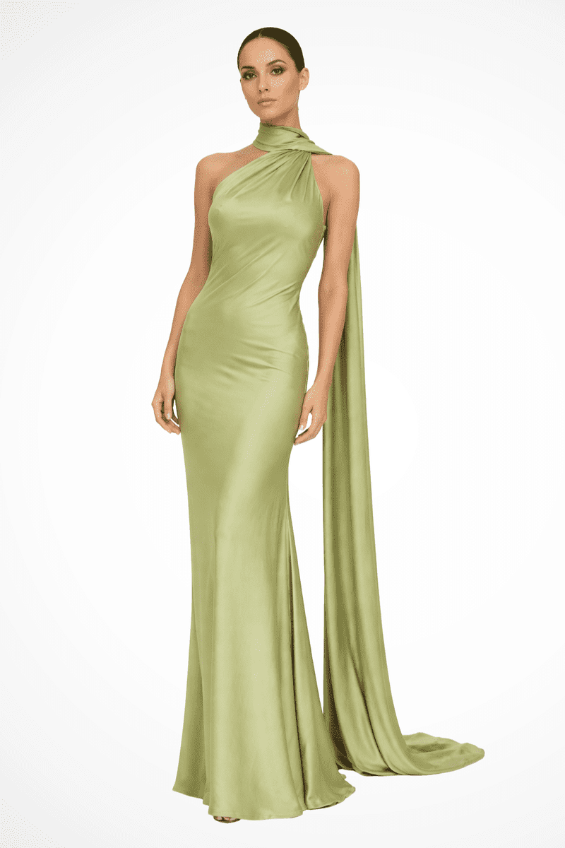 Elegant Women's Halter Neck Sleeveless Maxi Dress for Summer Events 11