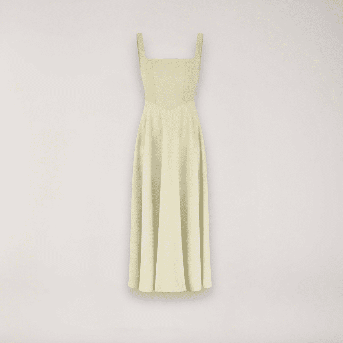 Elegant Women's Midi Dress - Flattering Cinched Waist & Flowing Skirt for Summer Events 9
