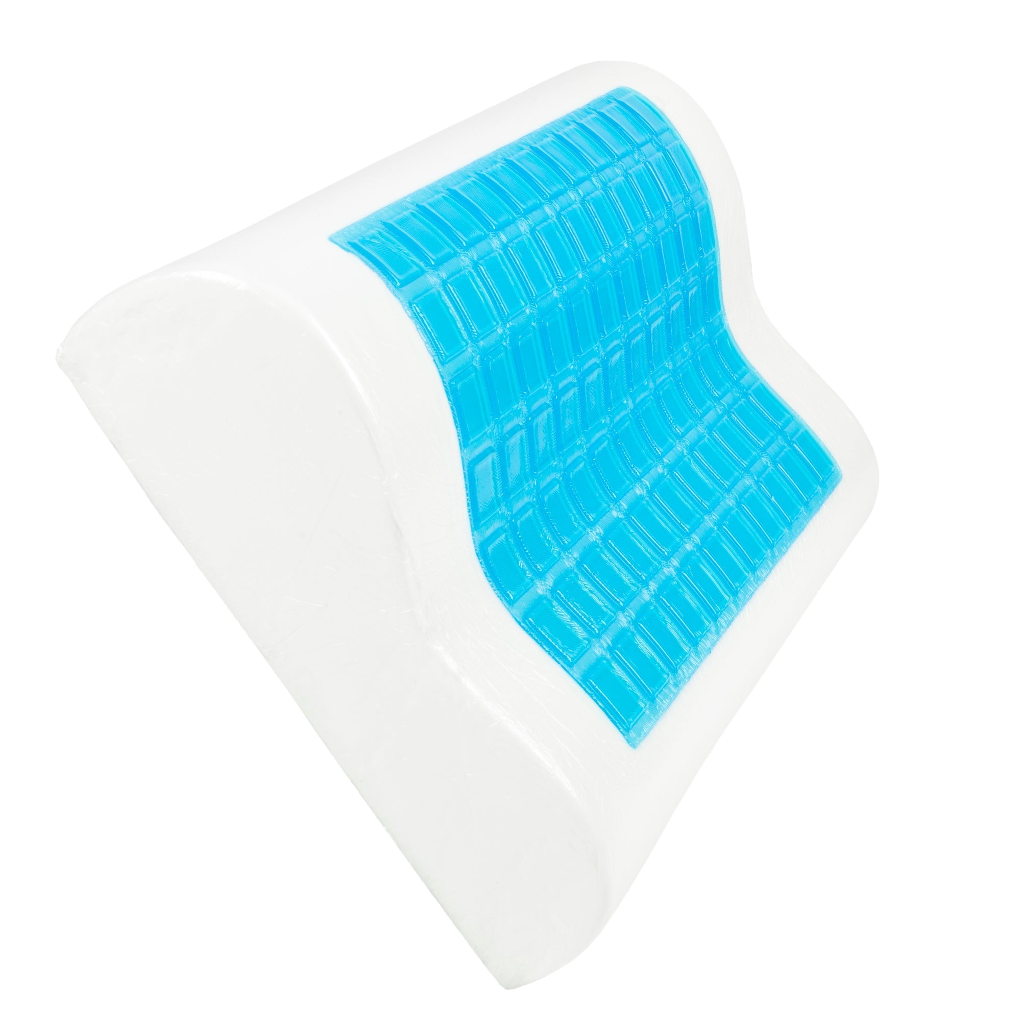 Gel Foam Pillow with Cooling Gel and Head Recess for Side Sleepers 0