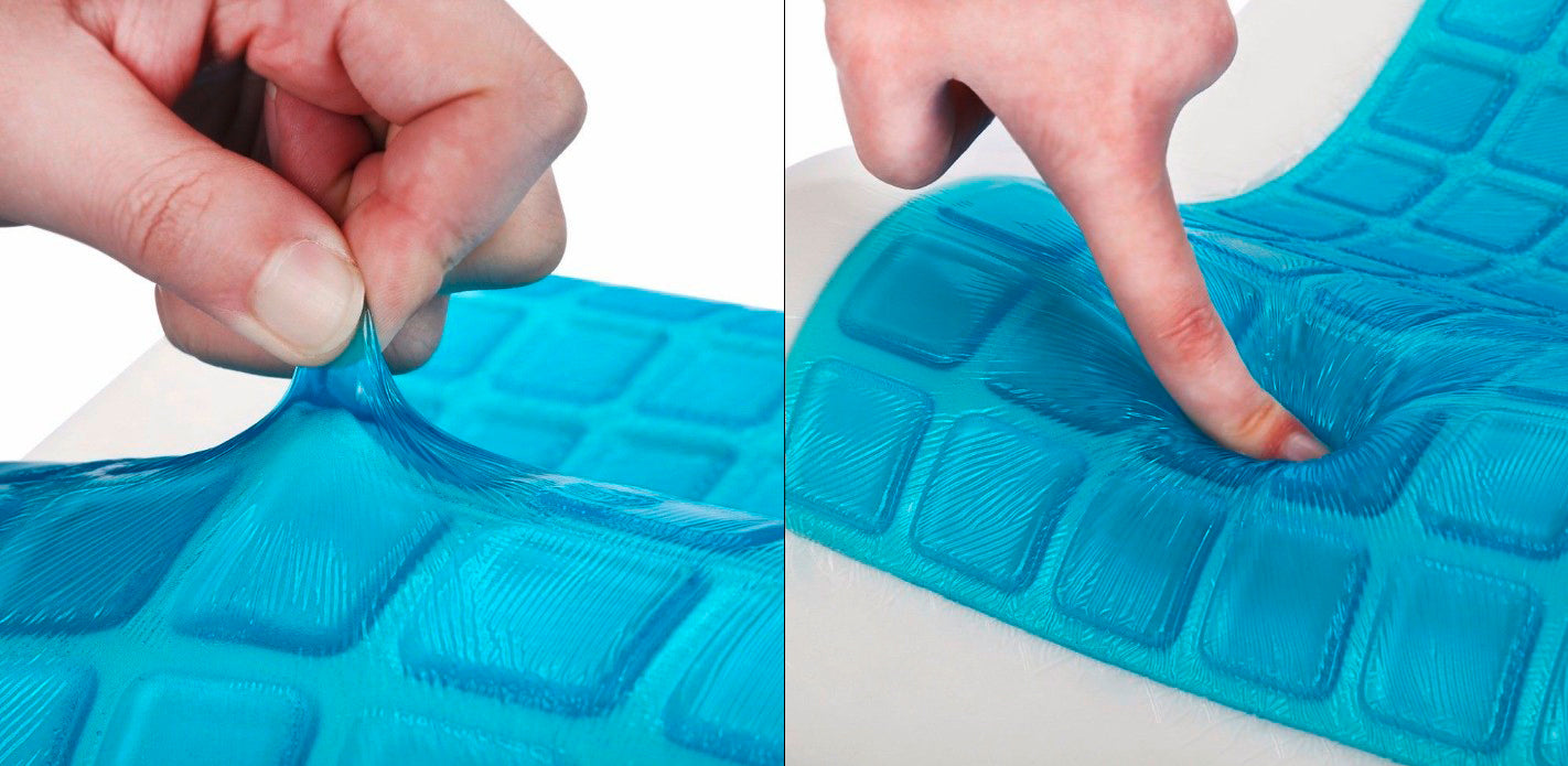 Gel Foam Pillow with Cooling Gel and Head Recess for Side Sleepers 6