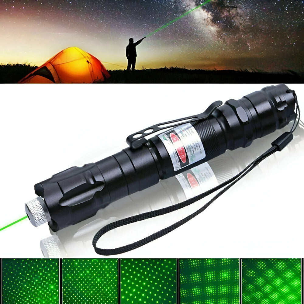 Green Laser Pointer with Rechargeable Battery and Long Range for Presentations 6