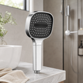 High Pressure Shower Head with Turbo Boost and Filtration System, Chrome Finish