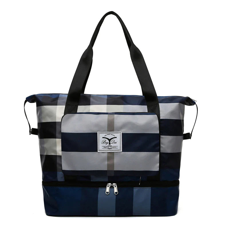 Large Capacity Expandable Travel Bag with Wet/Dry Compartments 10