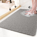 Non Slip Shower Mat in Soft Fabric with Quick Drainage, Custom Size 0