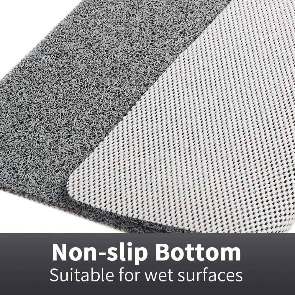 Non Slip Shower Mat in Soft Fabric with Quick Drainage, Custom Size 2