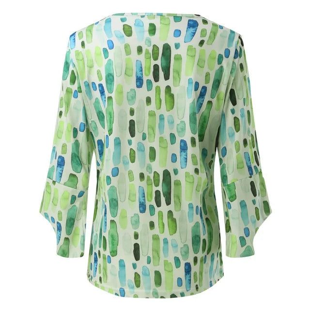 Olivia - Women's Top, Stylish Blouse in Premium Silk Cotton, Casual Elegance 4