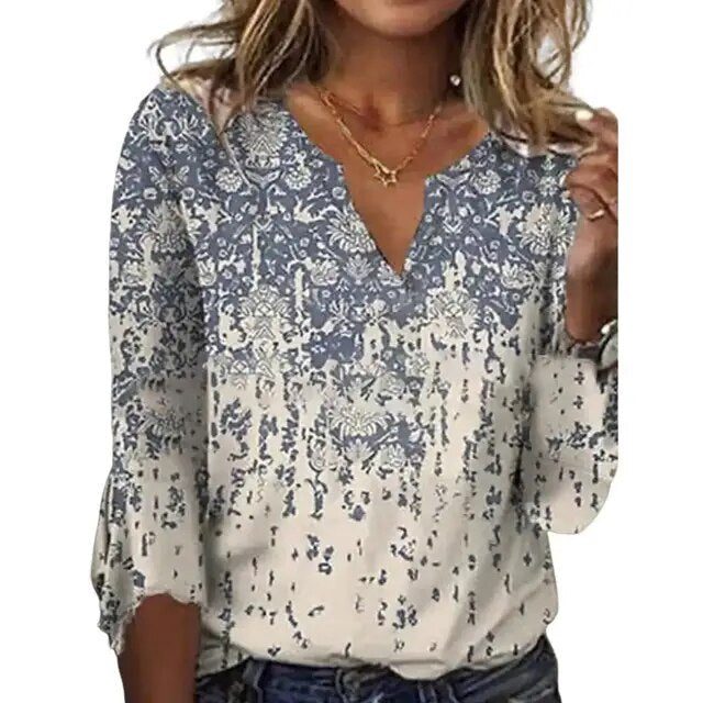 Olivia - Women's Top, Stylish Blouse in Premium Silk Cotton, Casual Elegance 6