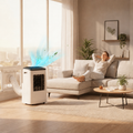 Portable Air Conditioner 12000 BTU with Evaporative Cooling for Rooms up to 550 ft² 0