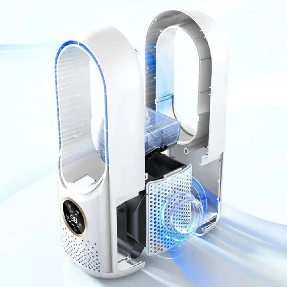 Portable Air Conditioner with Bladeless Design for Silent Cooling 4