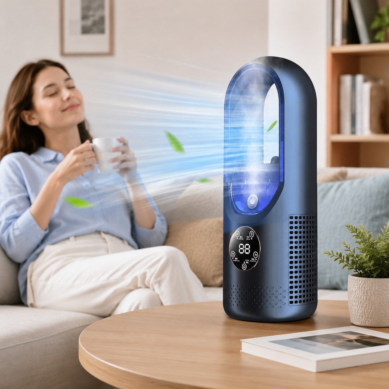 Portable Air Conditioner with Bladeless Design for Small Rooms 5