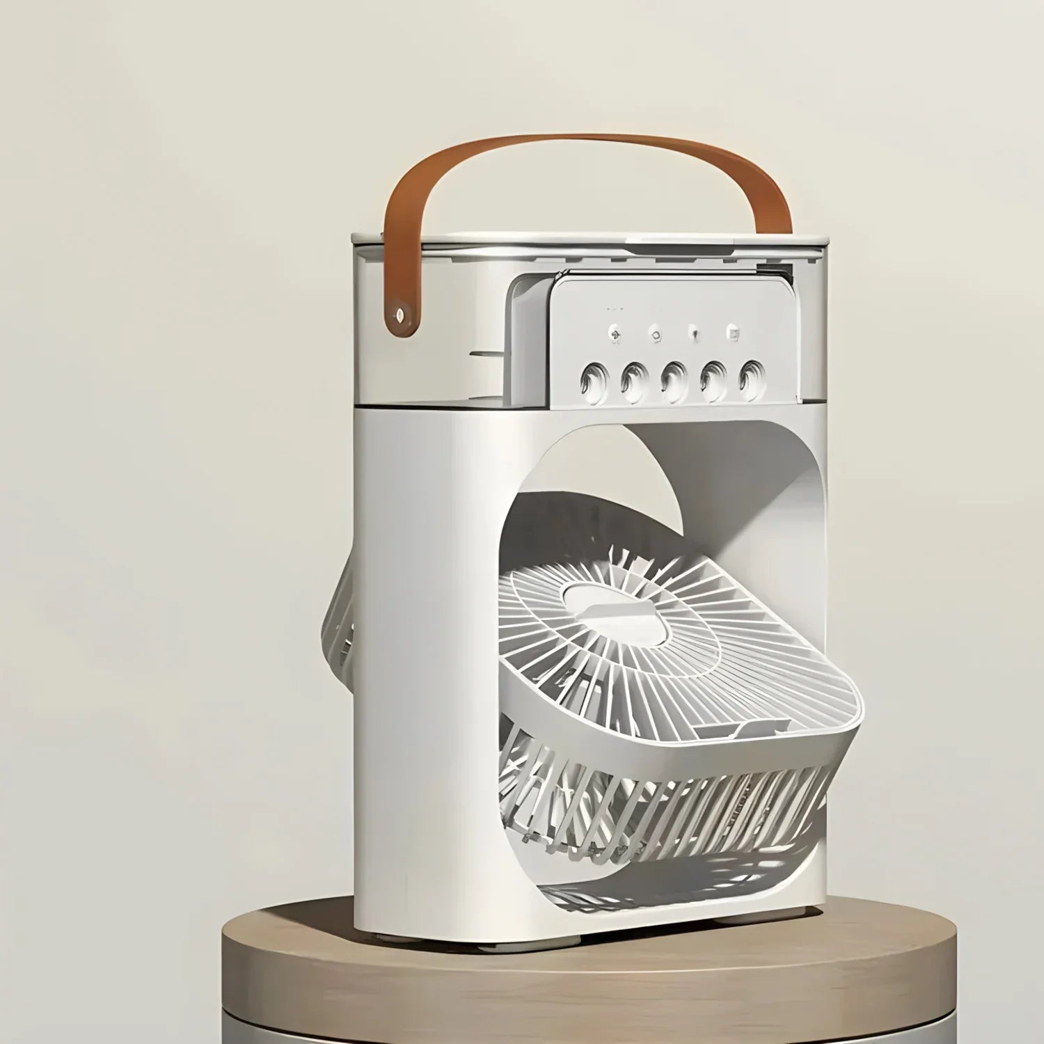 Portable Air Cooler with Humidifier and LED Light for Home Use 2