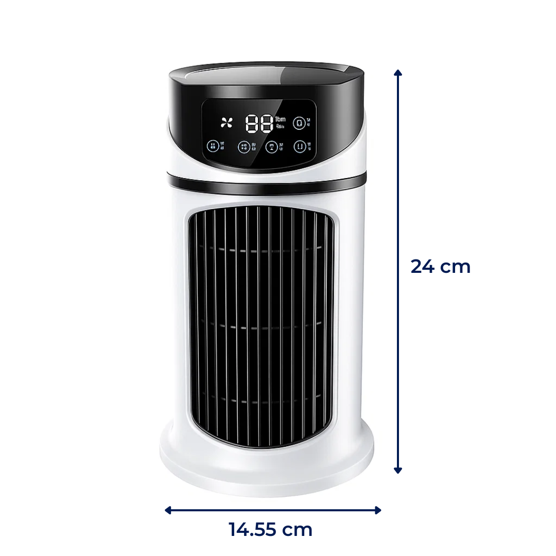 Portable Air Cooler with USB Power and Compact Design for Desk Use 2