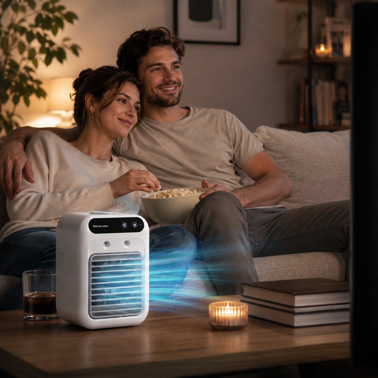 Portable Air Cooler with Water Cooling Technology for Personal Use 2