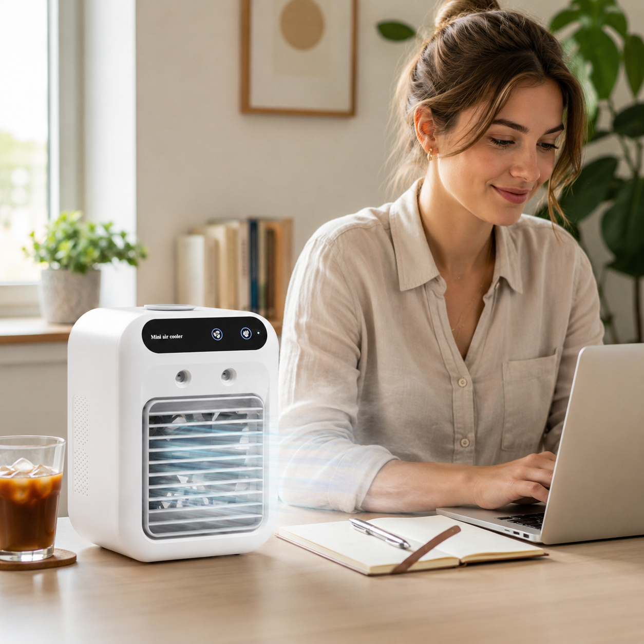 Portable Air Cooler with Water Cooling Technology for Personal Use 3