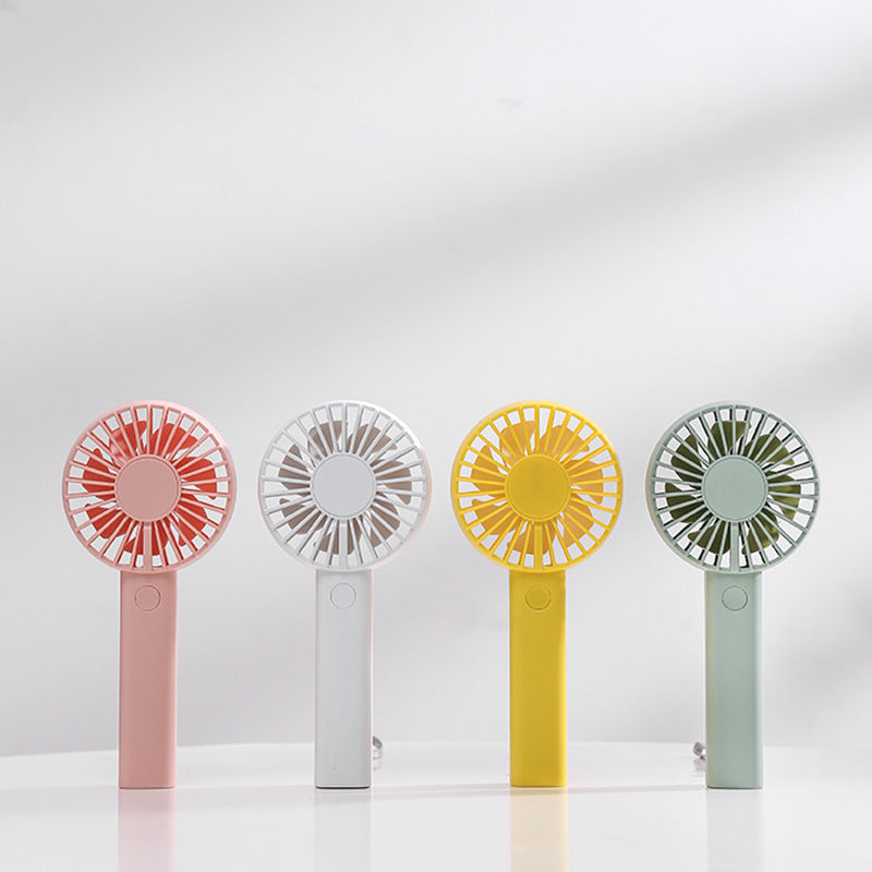 Portable Handheld Fan in ABS Plastic with Rechargeable Battery and USB Charging 5