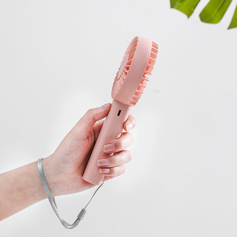 Portable Handheld Fan in ABS Plastic with Rechargeable Battery and USB Charging 6