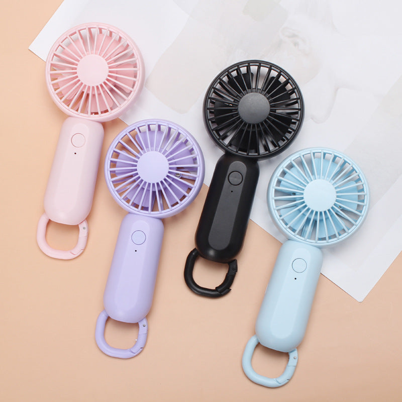 Portable Handheld Fan in Durable Plastic with Rechargeable Battery for Travel 7