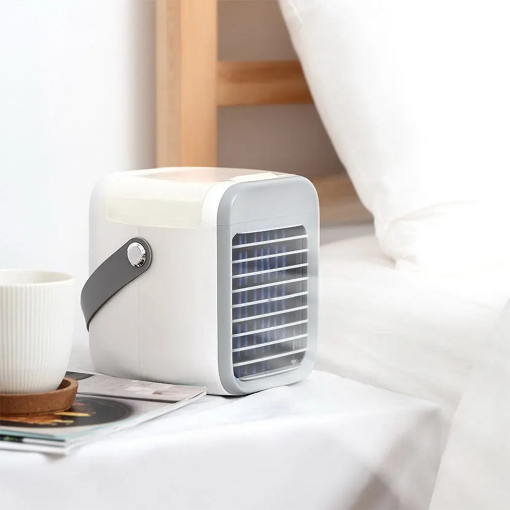 Portable Mini Air Cooler with USB Rechargeable Battery and Humidifier 1