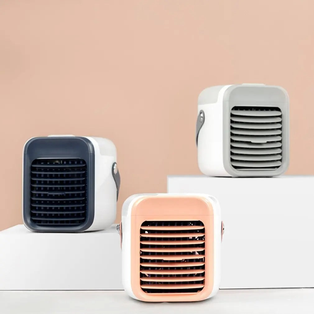 Portable Mini Air Cooler with USB Rechargeable Battery and Humidifier 6