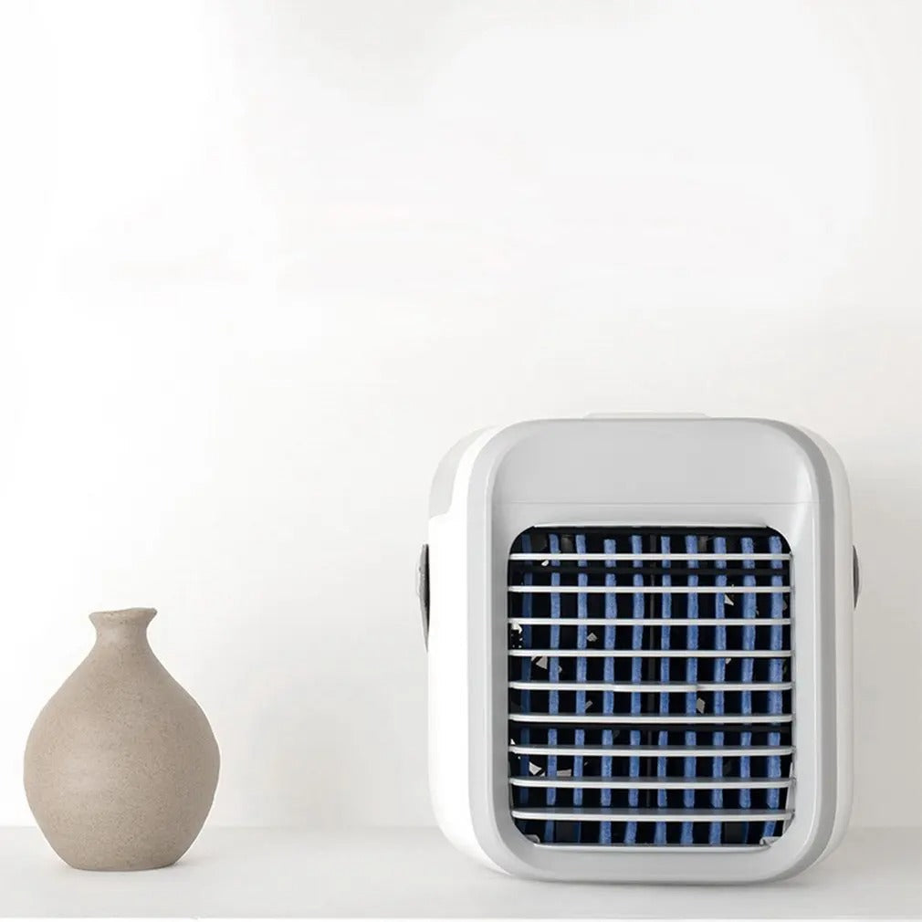 Portable Mini Air Cooler with USB Rechargeable Battery and Humidifier 8