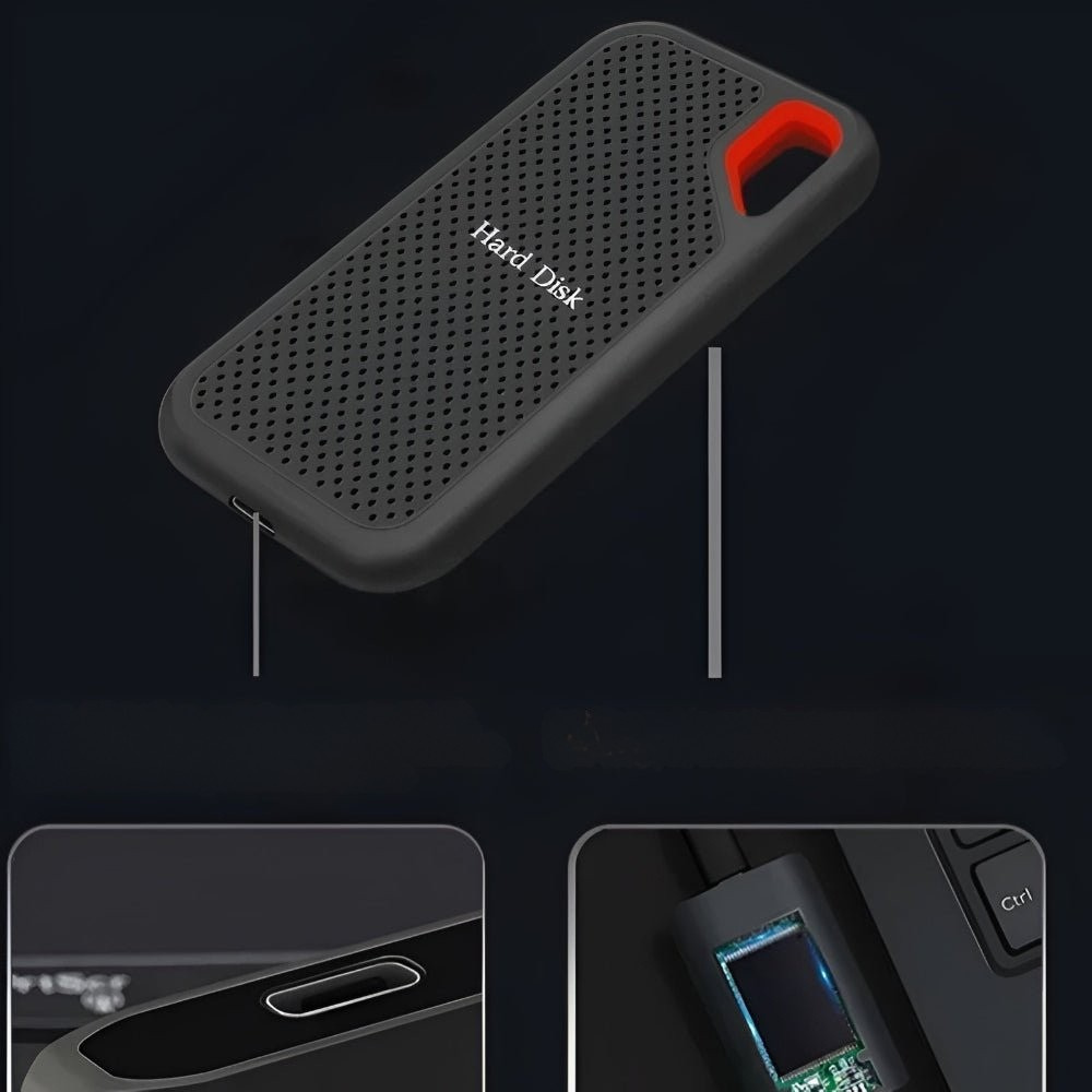 Portable SSD Drive in Anodized Aluminium Alloy with Type-C Interface 6