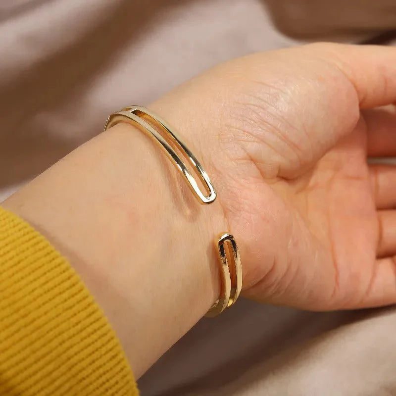 Sapphire Knot Cuff Bracelet - Elegant Adjustable Cuff Bracelets for Women 2