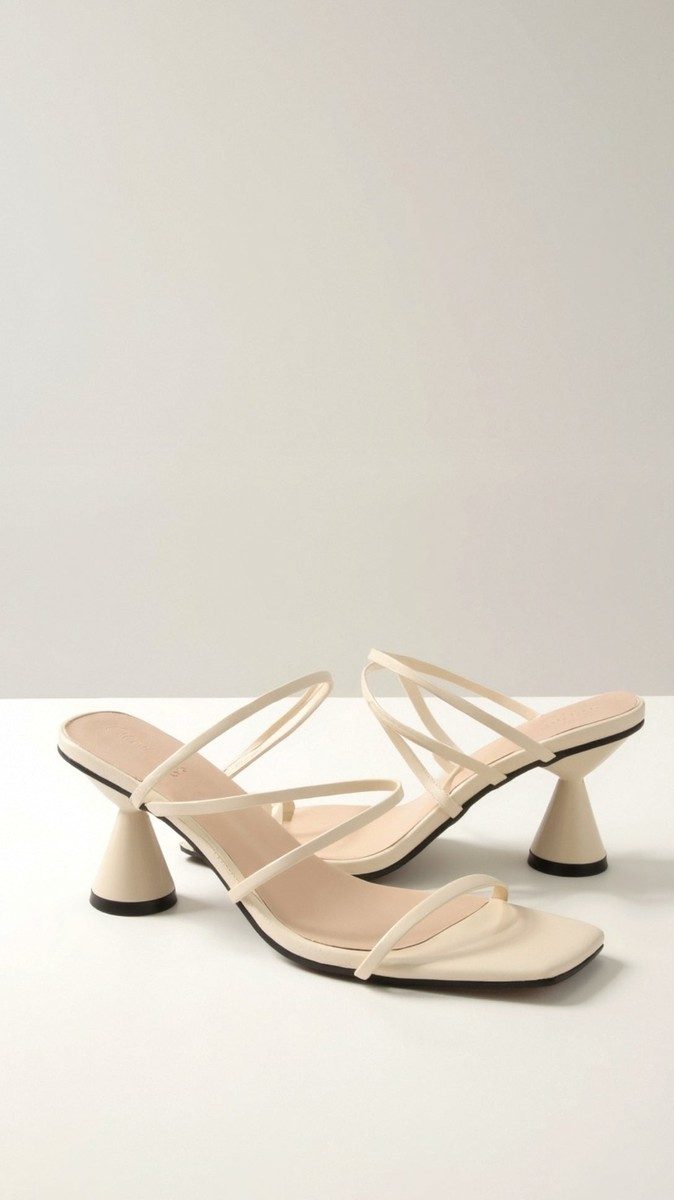 Stephanie - Strappy Heeled Sandals with Block Heel for Weddings & Elegance 2