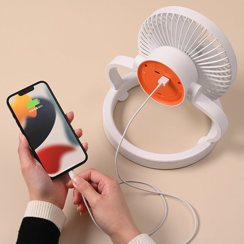 Table Fan with Foldable Stand, Adjustable Tilt and Silent DC Motor for Home or Office 2