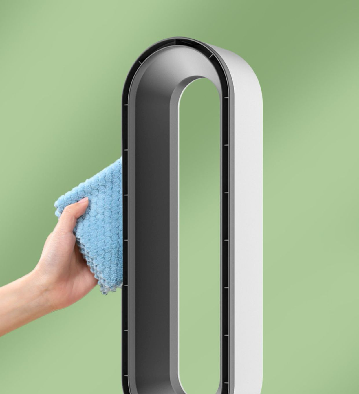 Tower Fan with Remote Control and Air Purifier, 22 Inch Bladeless Design 4