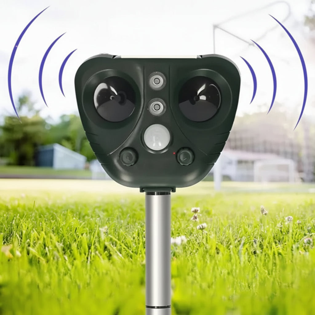 Ultrasonic Bird Deterrent with Solar Power for Garden and Outdoor Use 0